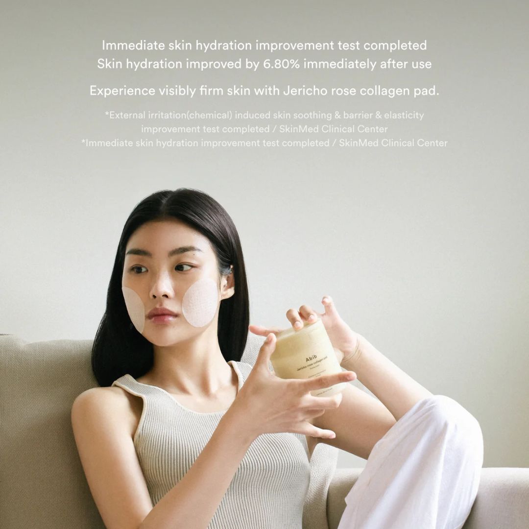 Abib Jericho Rose Collagen Pad Firming Touch Hydrating Care 60 Pads