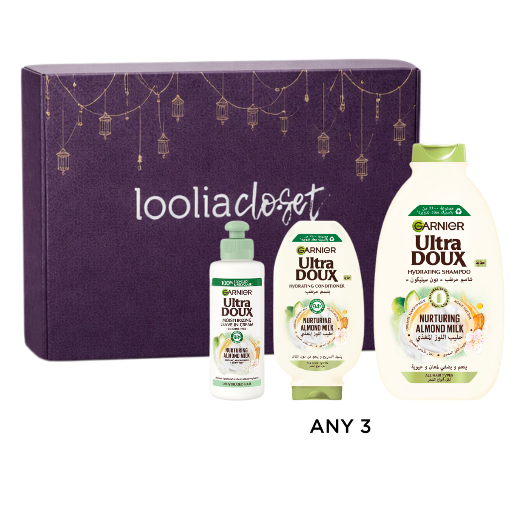 Ultra Doux Shampoo + Conditioner + Leave-In At 20% OFF