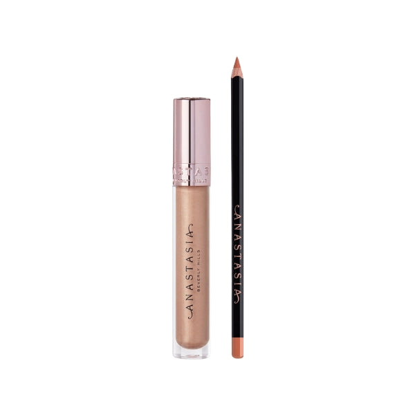 Anastasia Beverly Hills Lip Gloss Shade Honey Kiss + Lip Liner Shade Warm Taupe At 30% OFF Loolia Closet