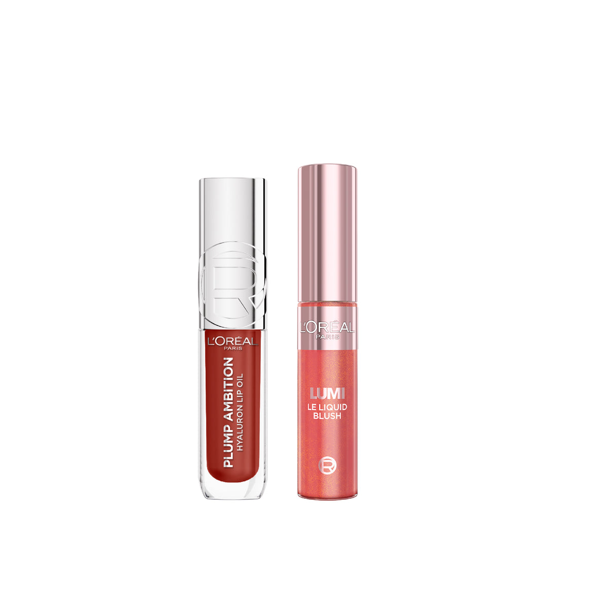 Plump Ambition Hyaluron Lip Oil + Lumi Le Liquid Blush At 30% OFF