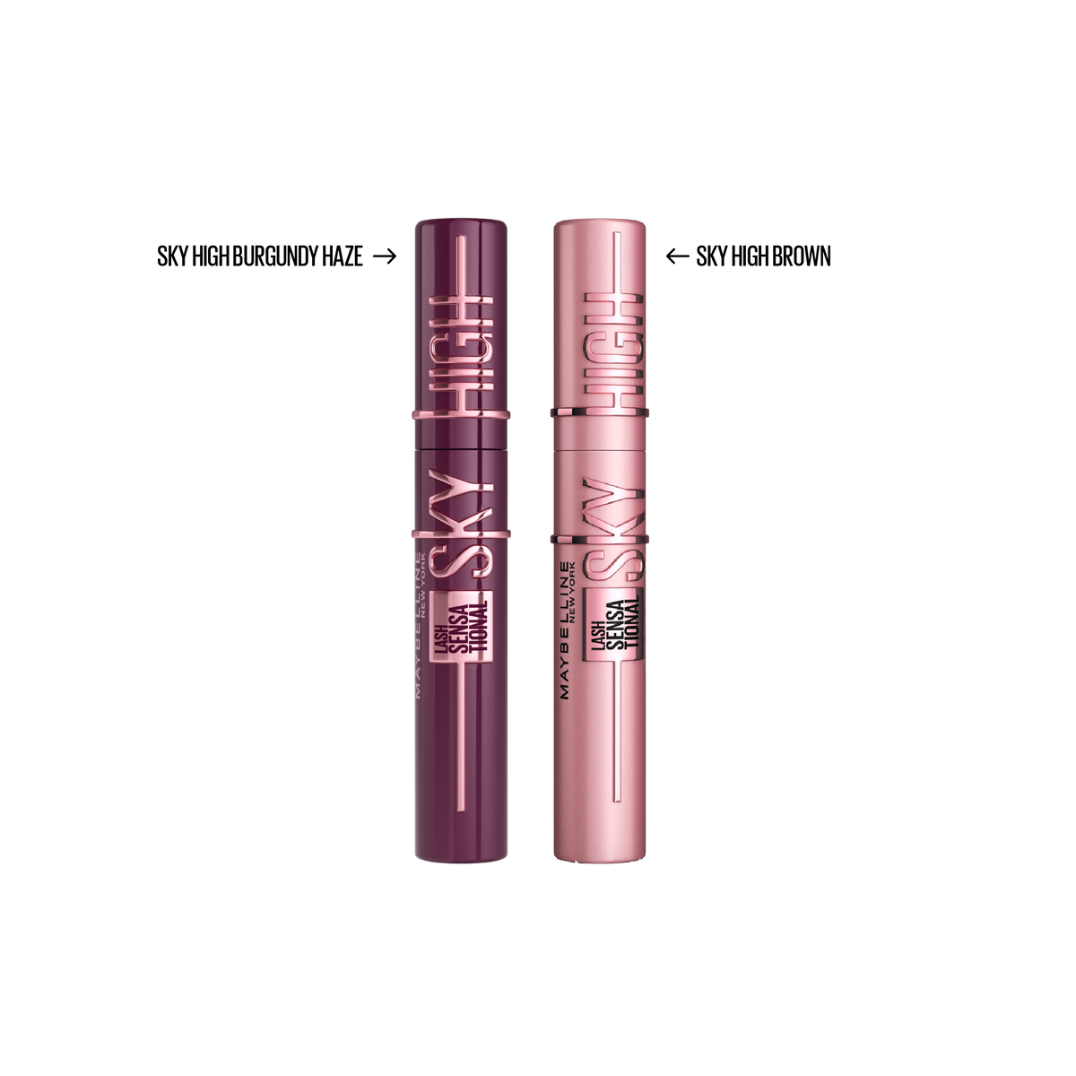 Sky High Mascara Burgundy Haze + Sky High Mascara Brown At 20% OFF