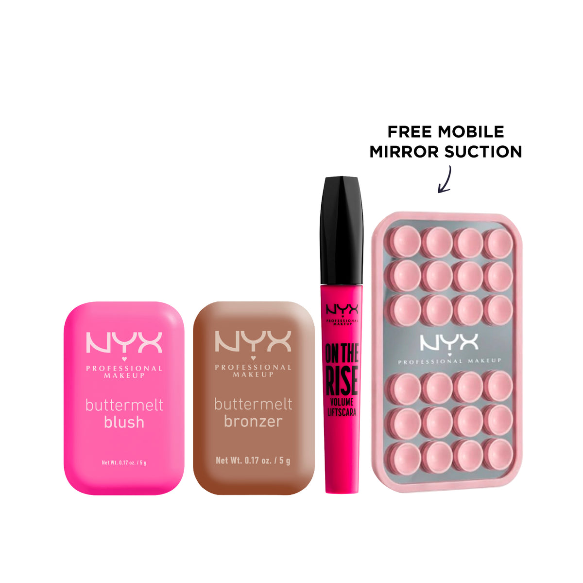 Buttermelt Blush + Buttermelt Bronzer + FREE Mirror Suction At 20% OFF