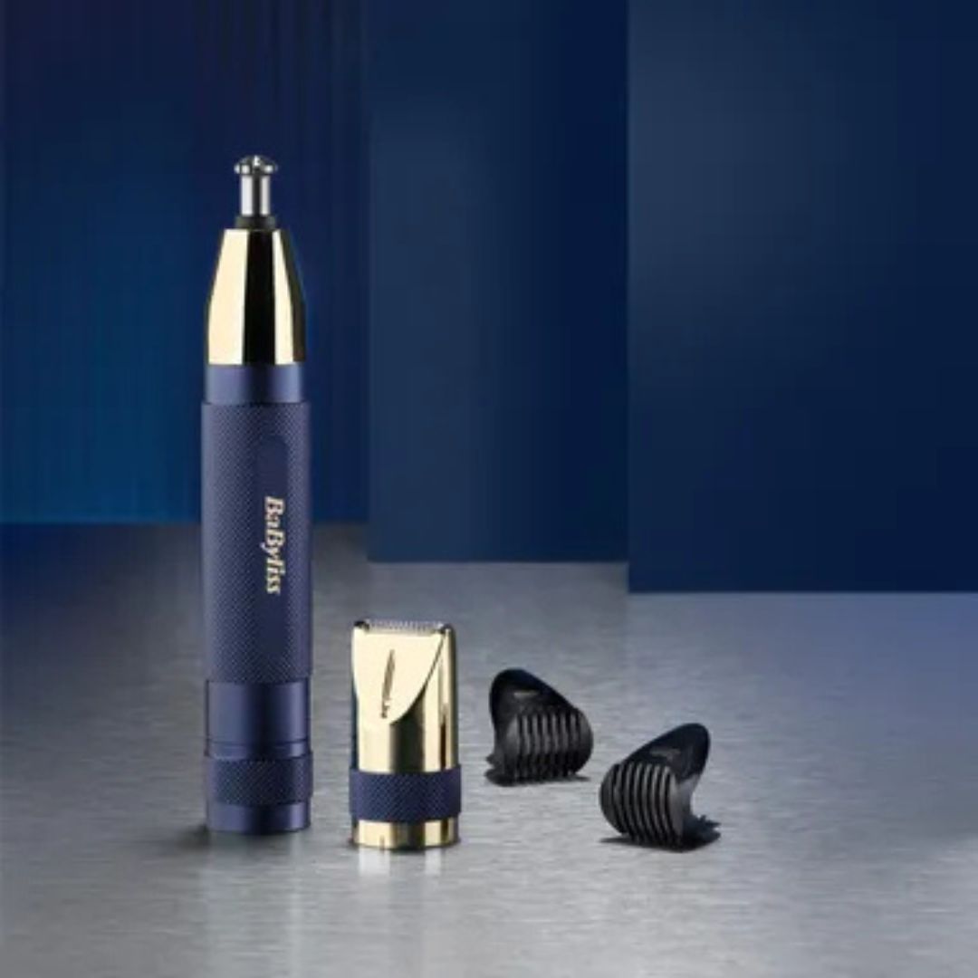 BaByliss Super‑X Metal Series Nose, Ear and Eyebrow Trimmer  E112E