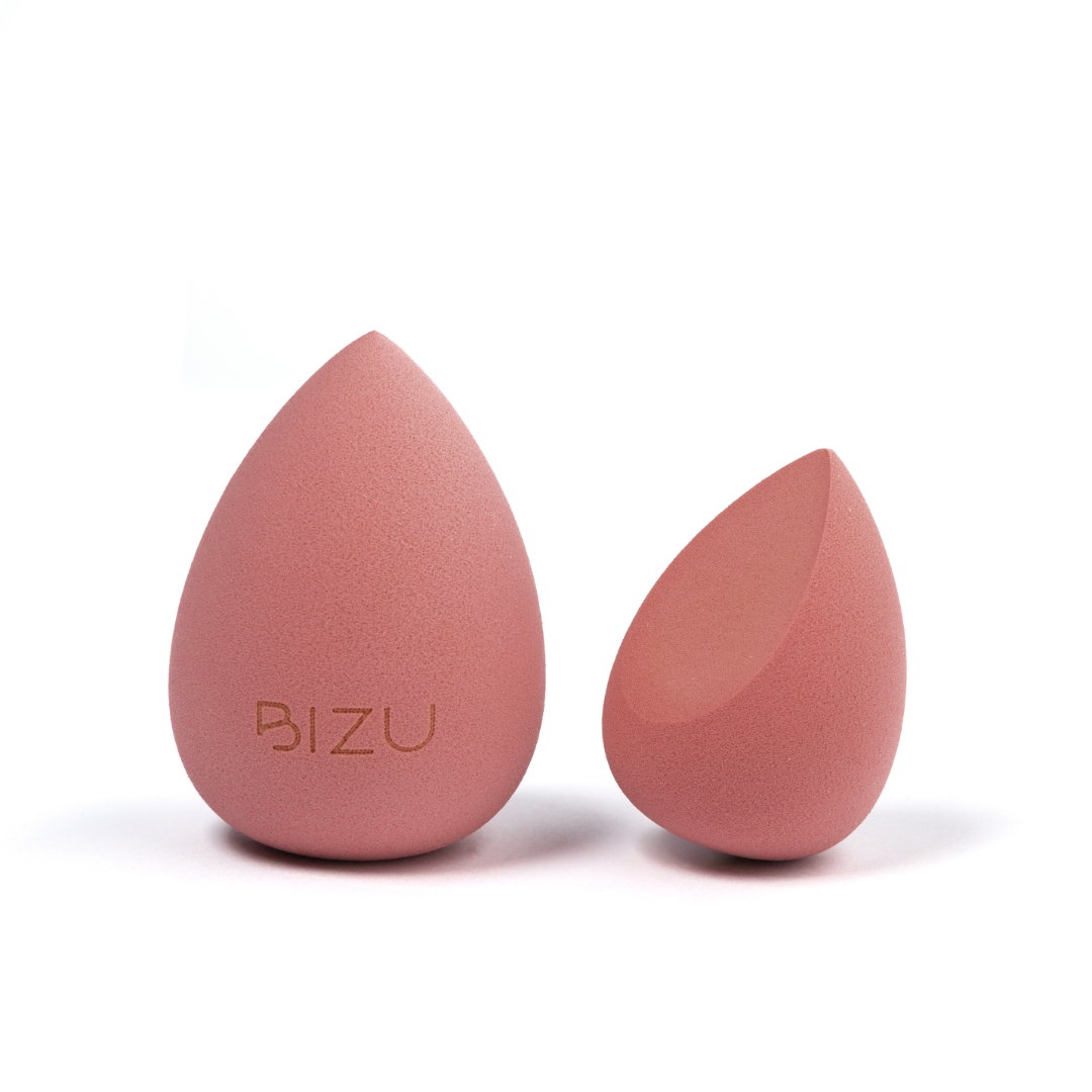 Bizu bouncy makeup blender sponge latex-free for flawless airbrushed makeup application