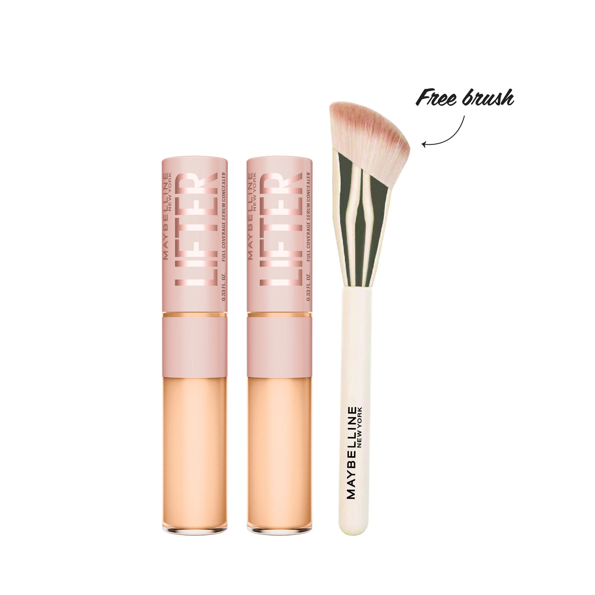 2x Lifter Serum Concealer + FREE Brush At 20% OFF