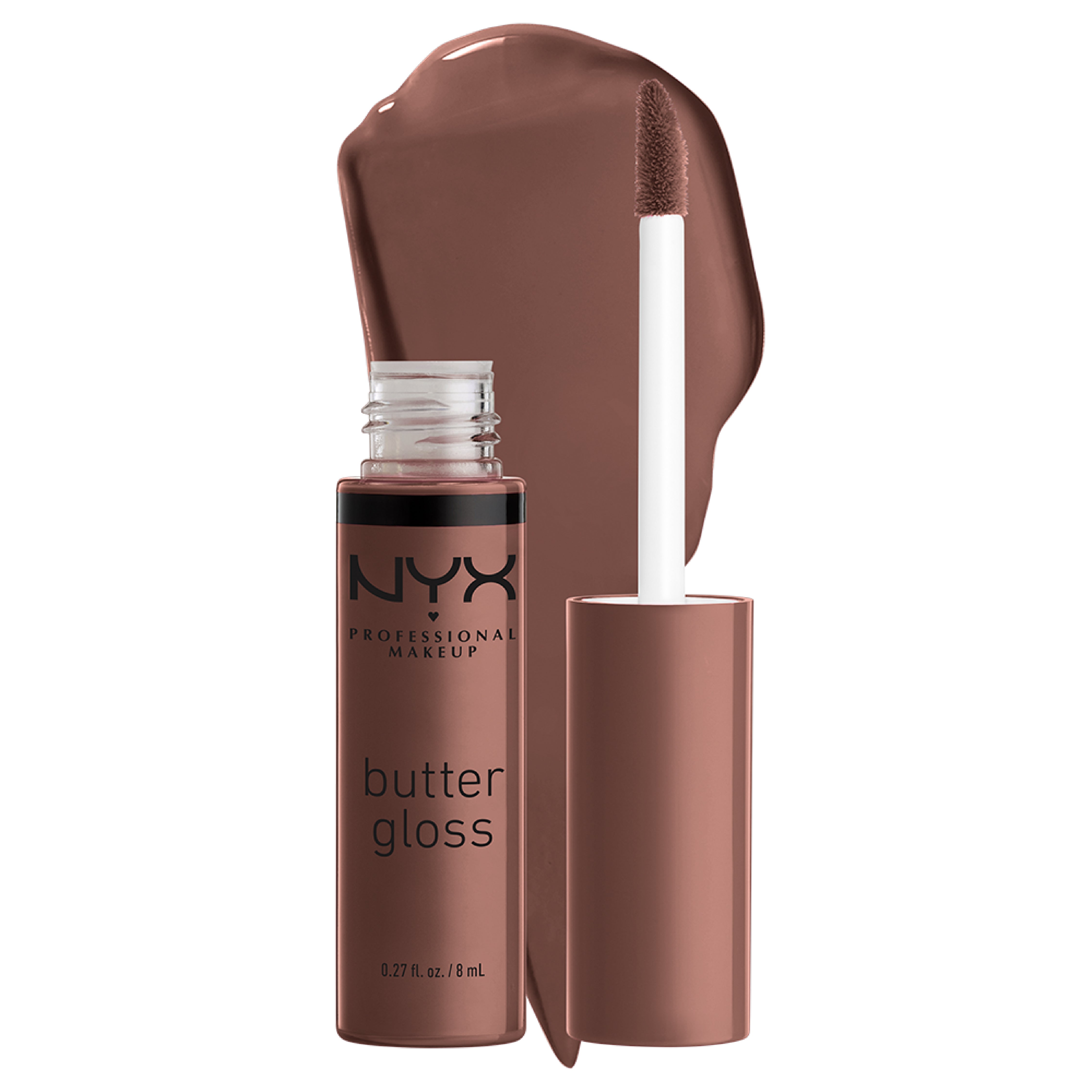Butter Gloss, Non-Sticky Lip Gloss, Buttery Soft, Silky Smooth And Creamy, Sheer To Medium Coverage