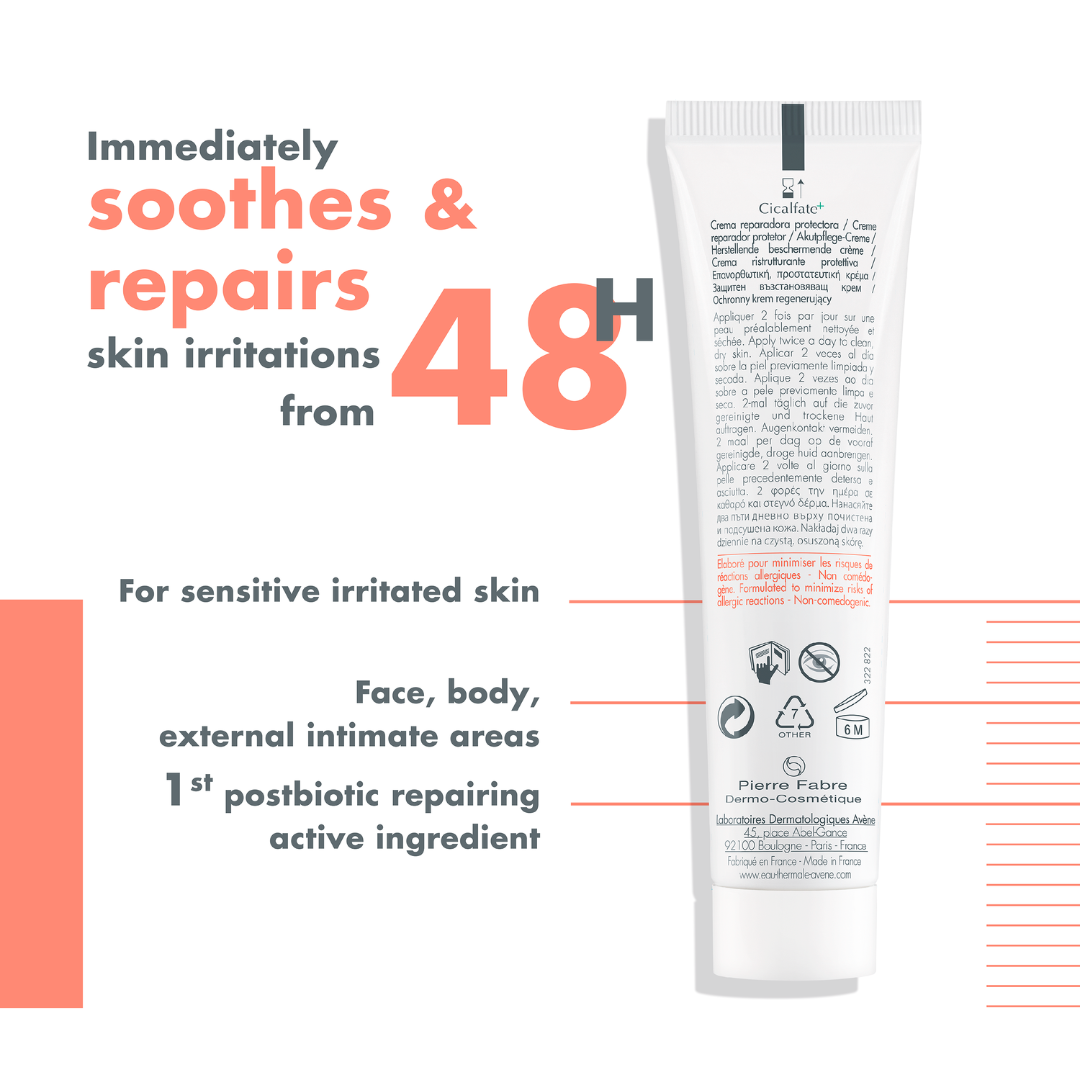 Cicalfate multi-protective skin repair cream sun protect SPF50+ + FREE Cicalfate instant repairing protective cream