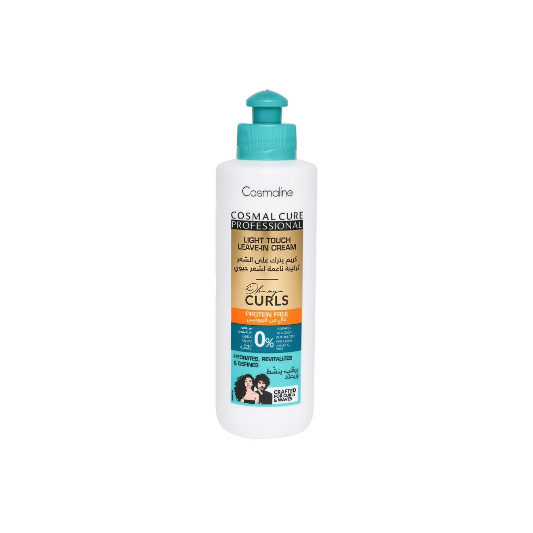 Cosmal Cure Professional Oh My Curls Light Touch Leave In Cream