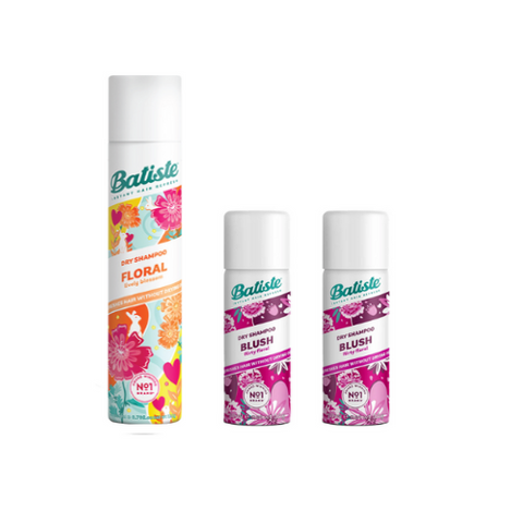 Dry Shampoo - Floral Essence + 2x Mini Dry Shampoo - Blush At 15% OFF