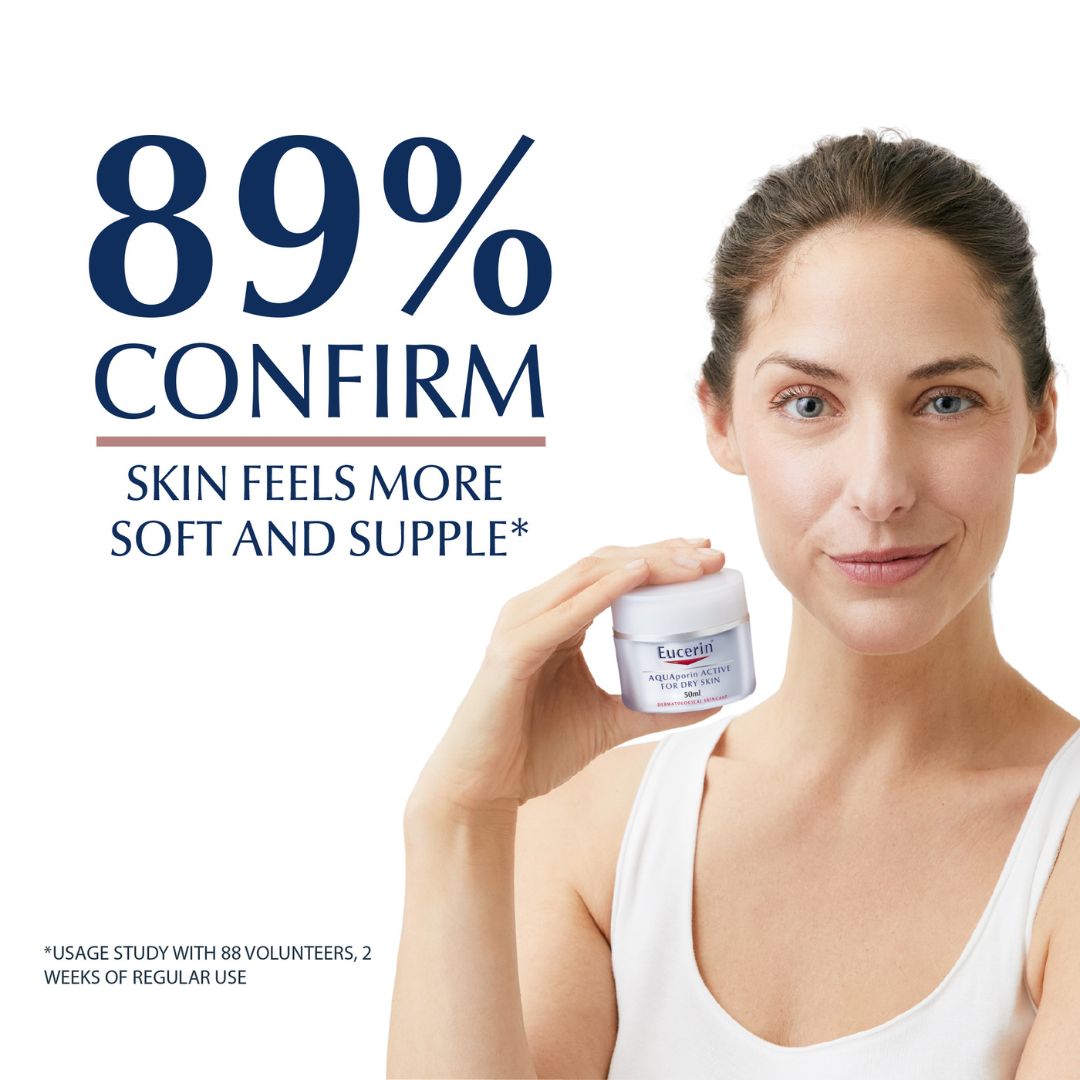 Eucerin AQUAporin Active Rich Face Day Cream 50ML