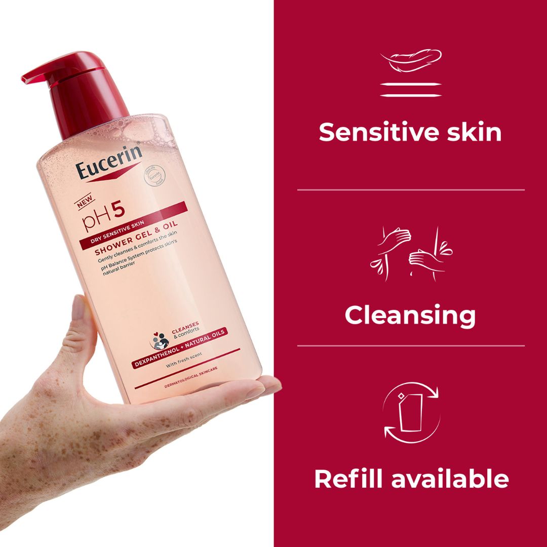 Eucerin pH5 Shower Gel &amp; Oil 400ML
