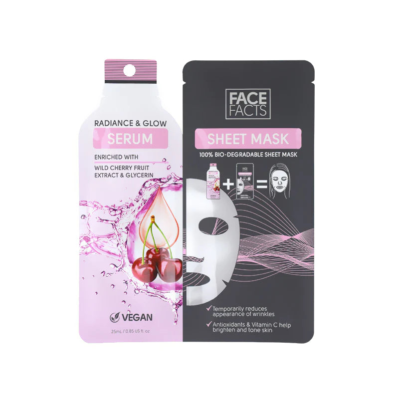 Face Facts Serum Sheet Mask Radiance and Glow