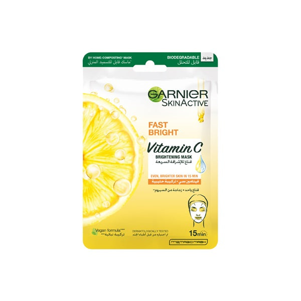 Garnier - Fast Fairness Tissue Mask For uneven & Dull Skin