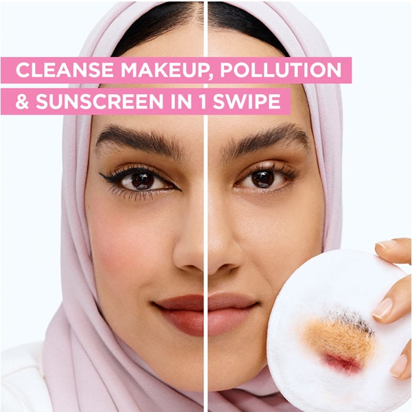 Garnier - Micellar Water Facial Cleanser and Makeup Remover Pink for Sensitive Skin (3 sizes)
