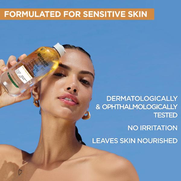 Garnier - Micellar Water Oil-Infused Facial Cleanser and Waterproof Makeup Remover (2 sizes)