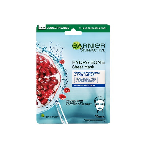 Garnier - Moisture Bomb Super-Hydrating Replenishing Tissue Mask for Dehydrated Skin