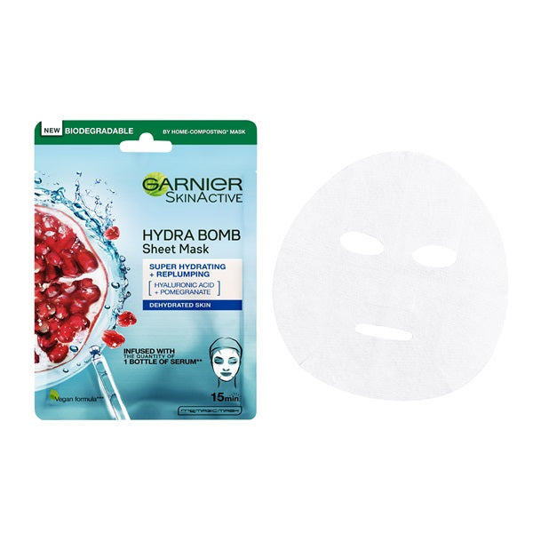 Garnier - Moisture Bomb Super-Hydrating Replenishing Tissue Mask for Dehydrated Skin