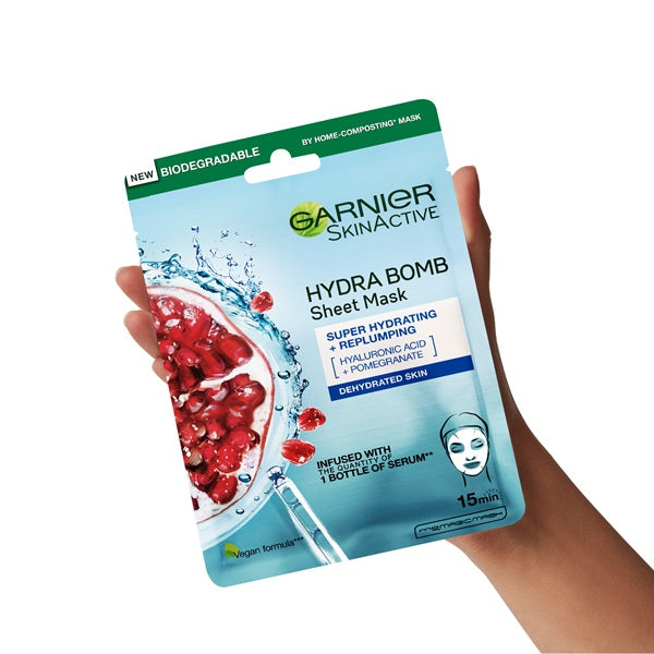 Garnier - Moisture Bomb Super-Hydrating Replenishing Tissue Mask for Dehydrated Skin