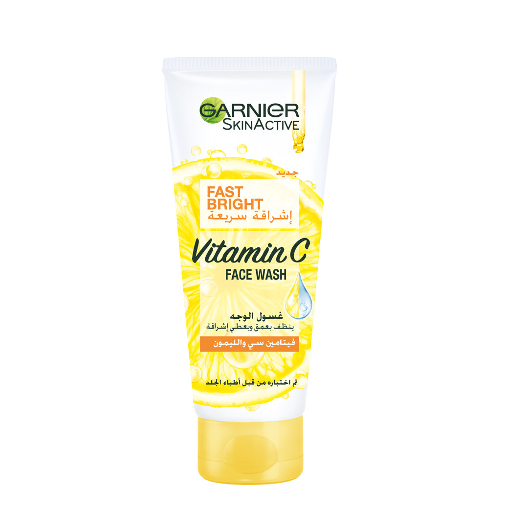 Garnier - Skin Active Fast Bright Face Wash 100 ml