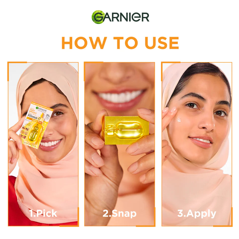 Garnier - Skin Active Fast Bright Hyperpigmentation Ampoule Serum Multipack (12 X 1.5ML)