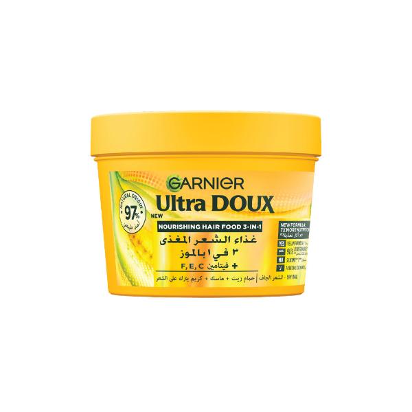 Garnier - Ultra Doux Hair Food Banana & Shea butter 3-in-1 Treatment Mask