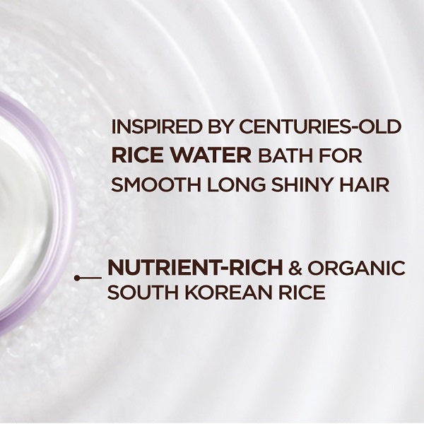 Garnier - Ultra Doux Rice Water Infusion & Starch Hair Remedy Mask, Smooth and Shine