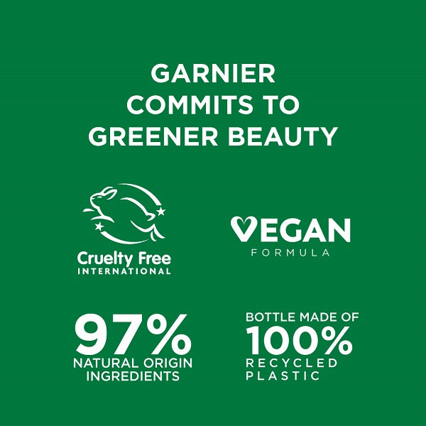 Garnier - Ultra Doux Rice Water Infusion & Starch Shampoo, for Long Hair, Smooth and Shine