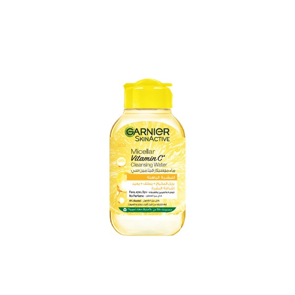 Garnier - Vitamin C Micellar Water Facial Brightening Cleanser and Makeup Remover (2 sizes)