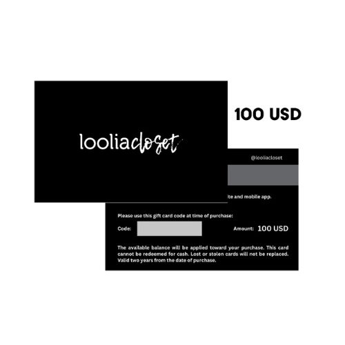 Loolia Closet Gift Card 100 USD | Loolia Closet