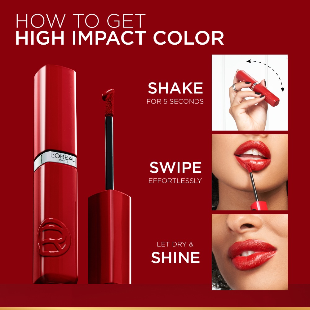 Infallible Laque Resistance Liquid Lipstick - How to Use