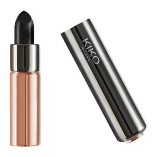 Kiko Milano Gossamer Emotion Creamy Lipstick- 129 Black Grapes 