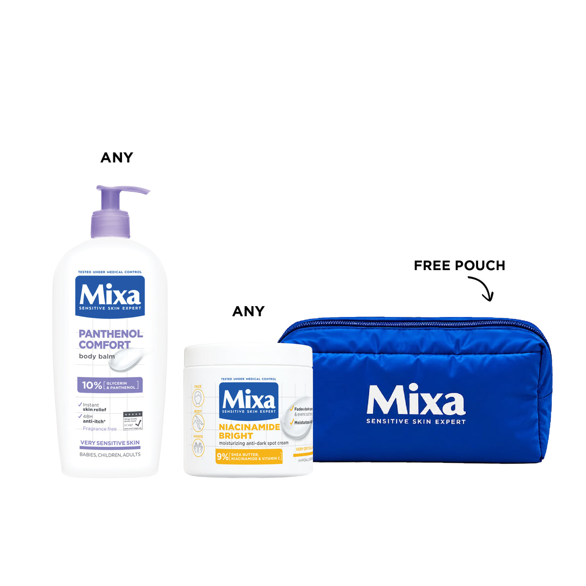 Any Body Lotion 400ml + Cream Jar + FREE Pouch At 20% OFF