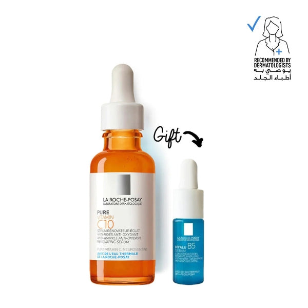 Pure Vitamin C Face Serum + FREE Mini Hyalu B5 Serum