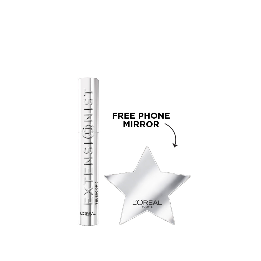L’Oréal Telescopic Extensionist mascara 24h length volume curl with free star mirror