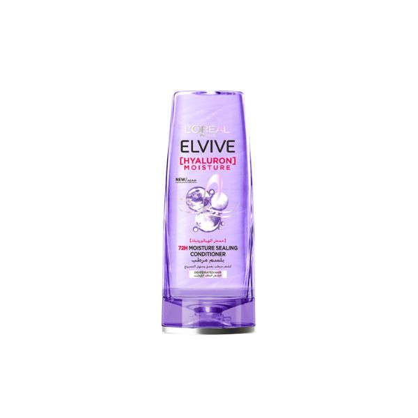 L'Oreal Paris - Elvive Hyaluron Moisture 72H Sealing Conditioner for Dehydrated Hair-200 mL