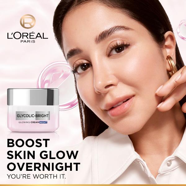 L'Oreal Paris - Glycolic Bright Glowing Night Cream