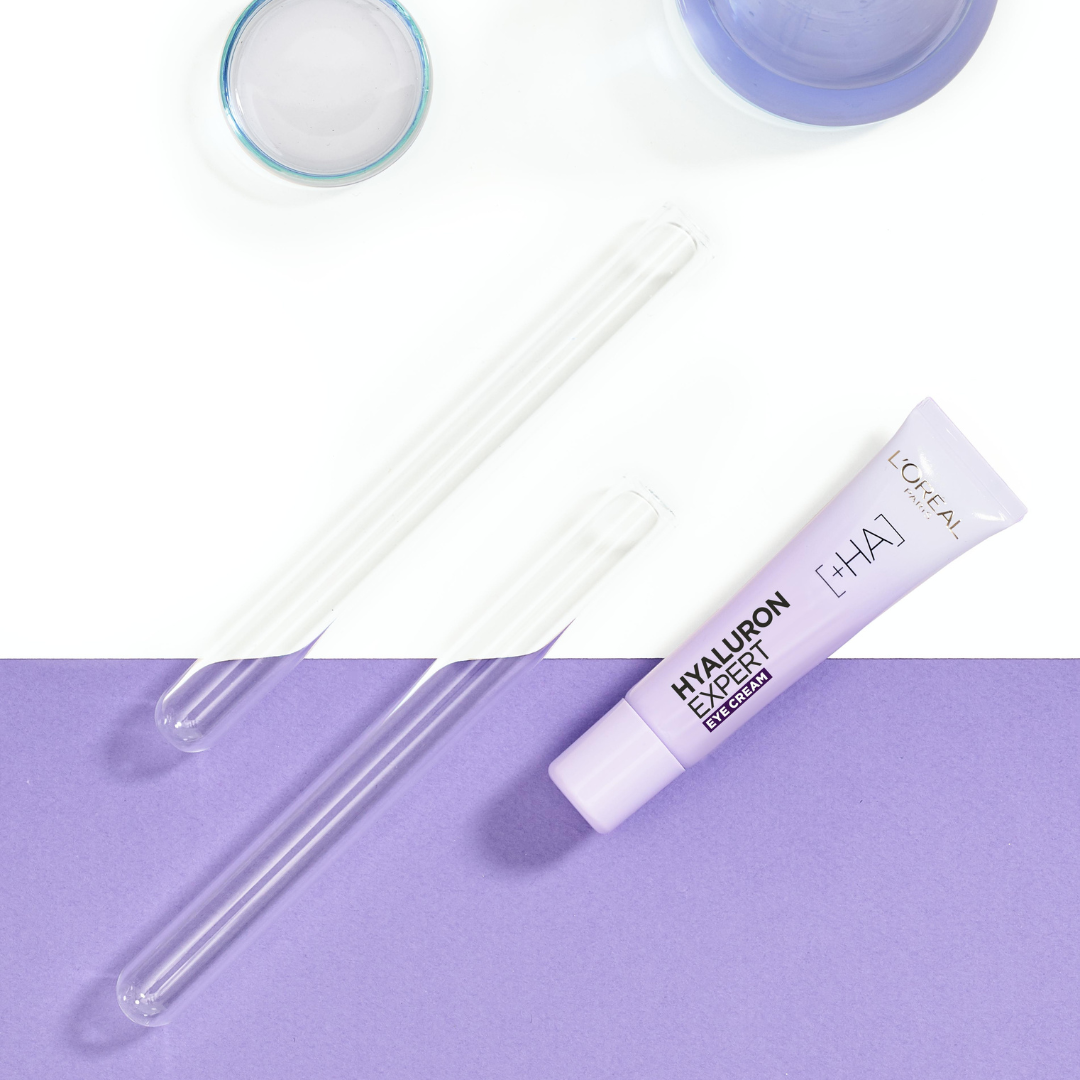 L'Oreal Paris - Hyaluron Expert Moisturiser and Anti-Aging Eye Cream with Hyaluronic Acid