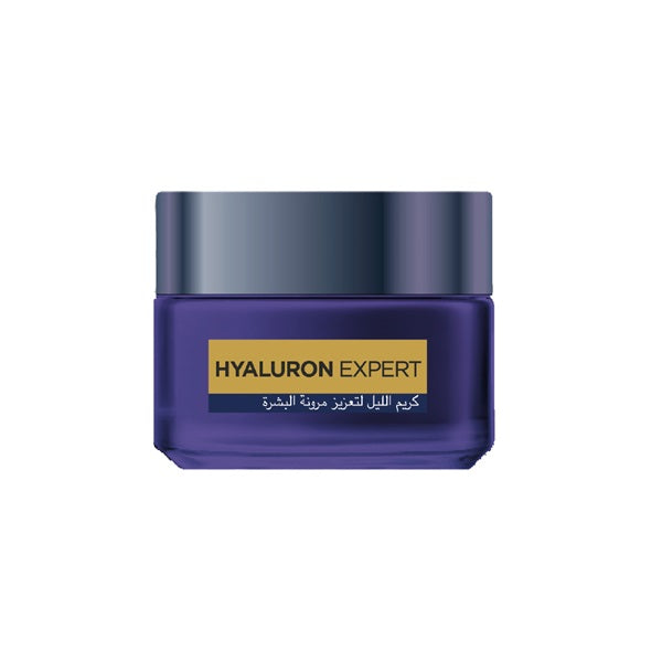 L'Oreal Paris - Hyaluron Expert Moisturiser and Plumping Anti-Aging Night Cream with Hyaluronic Acid