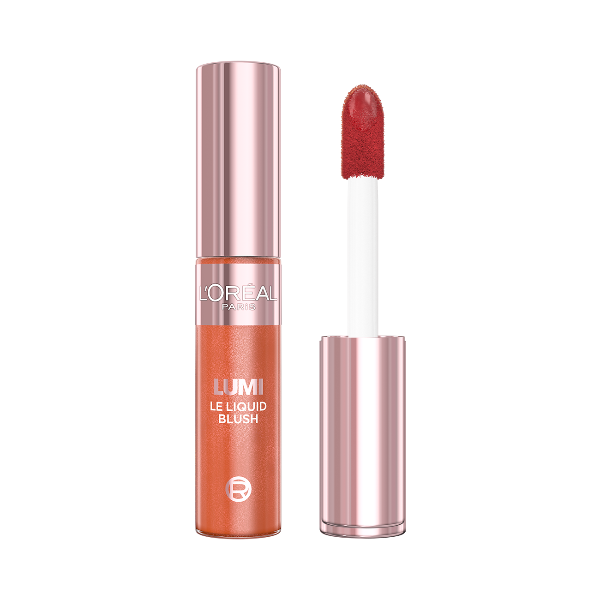 Lumi Le Liquid Blush with a Glowy Radiant Natural Blush Finish, Weightless and Buildable 11ml- 627 Warm Peach