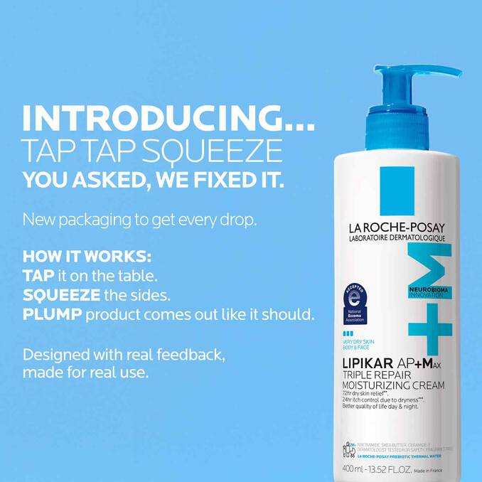 Lipikar AP+MAX Triple Repair Moisturizing Cream 400mL