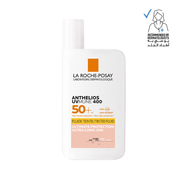  La Roche-Posay Anthelios UVMune 400 Invisible Tinted Sunscreen SPF50+ 