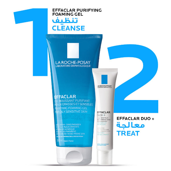 La Roche-Posay Effaclar Acne Foaming Cleansing Gel for Oily and Acne Prone Skin