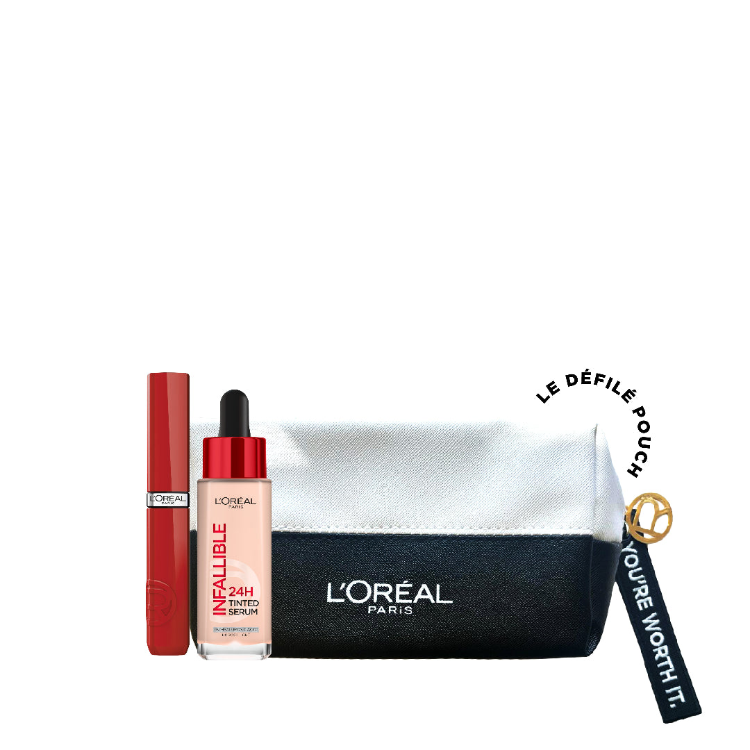 Infallible Tinted Serum + Laque Resistance + FREE Pouch