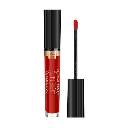 Max Factor Lipfinity Velvet Matte Lipstick - 025 Red Luxry