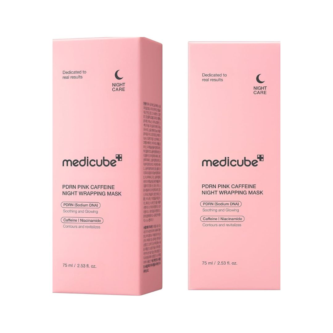 Medicube PDRN Pink Caffeine Overnight Wrapping Mask