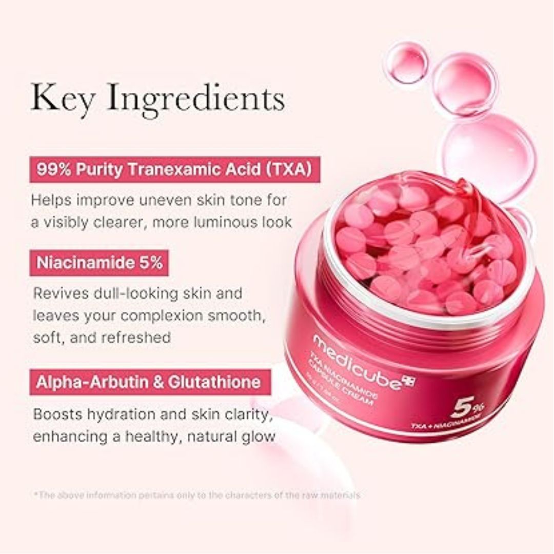 Medicube TXA Niacinamide Capsule Cream