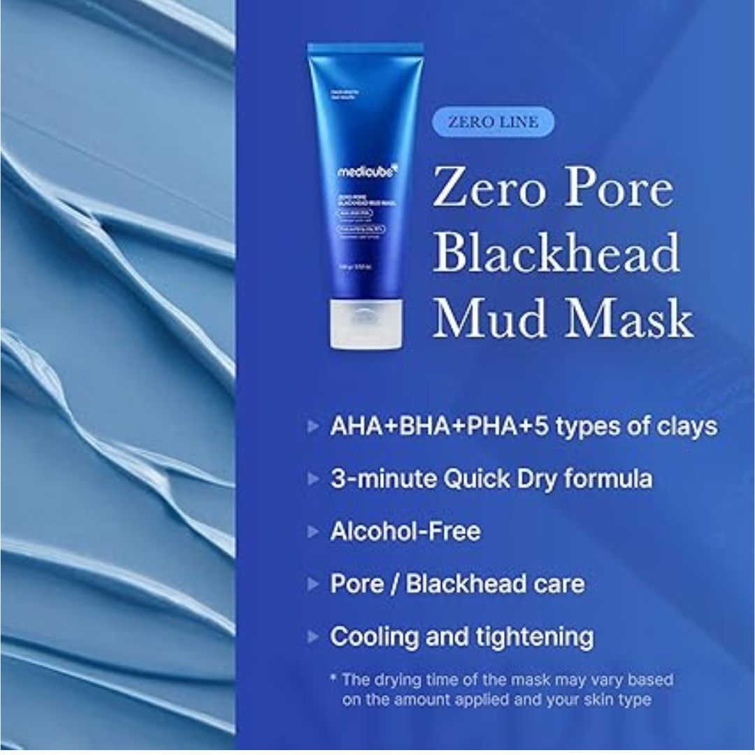 Medicube Zero Pore Blackhead Mud Mask