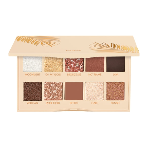 Pupa - Shine Bright Eye Palette - 01 Golden Hour