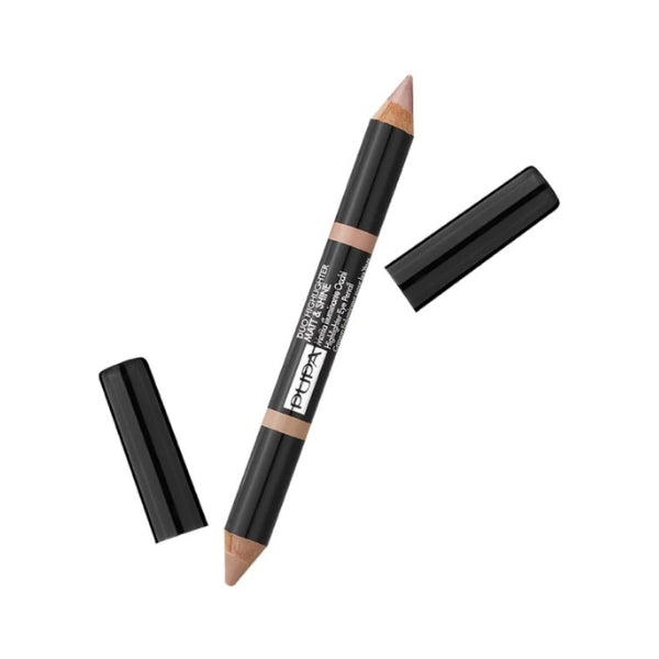 Pupa Duo Highlighter Matt & Shine Beige