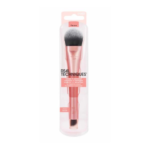 Real Techniques - Cover And Conceal Dual Ended Makeup Brush